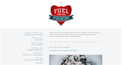 Desktop Screenshot of fuelforthemachine.com
